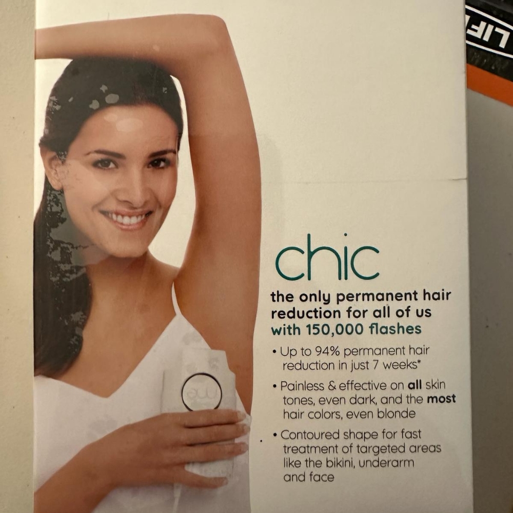 mē chic Permanent Hair Removal 150.000 flashes.